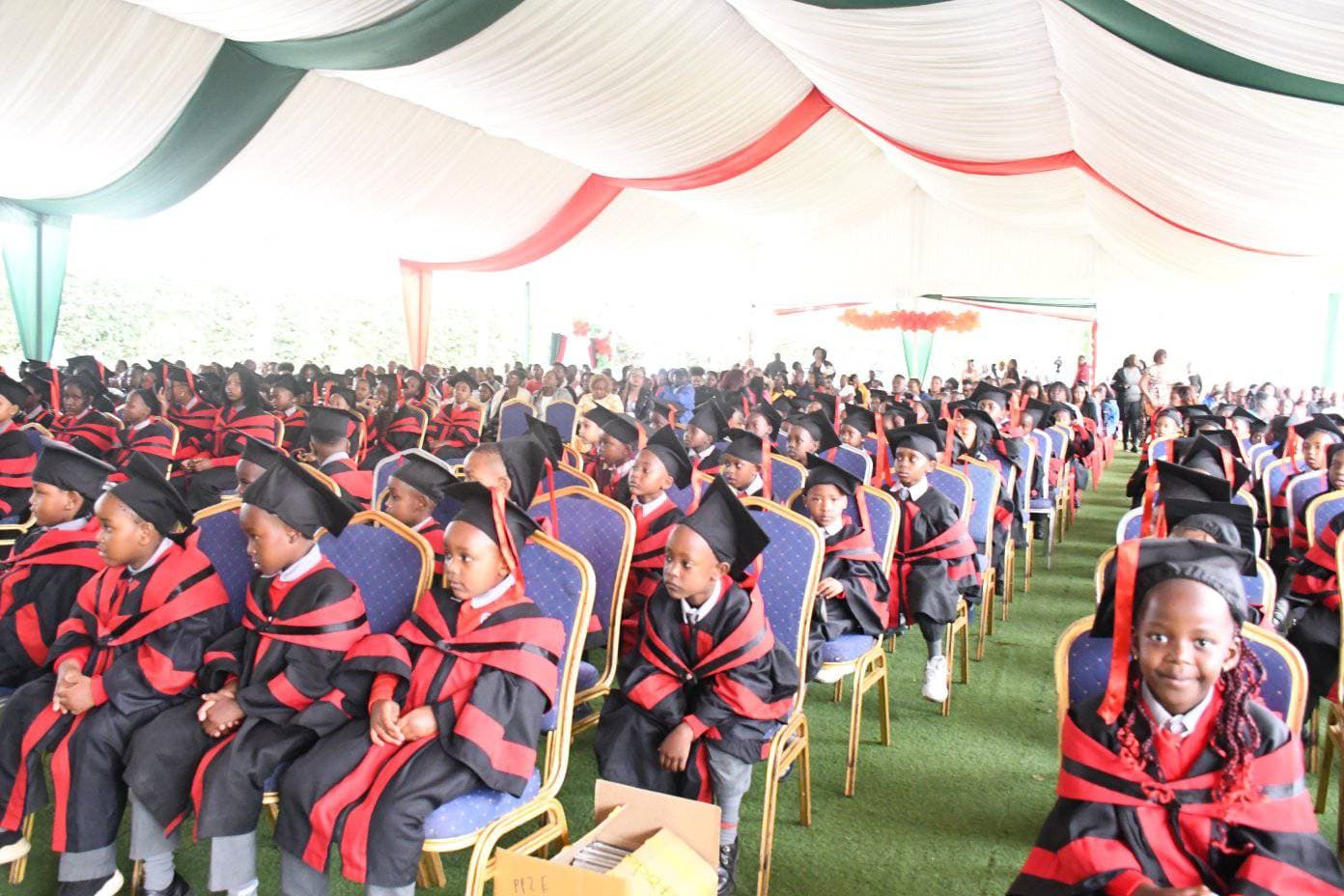 Chantilly learners celebrating at graduation